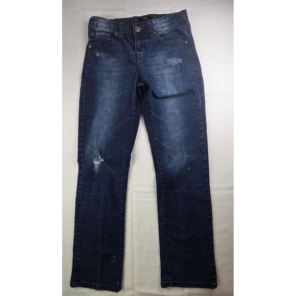 True Religion Women's Size 16 Relaxed Straight Blue Denim Jean's - Picture 1 of 11